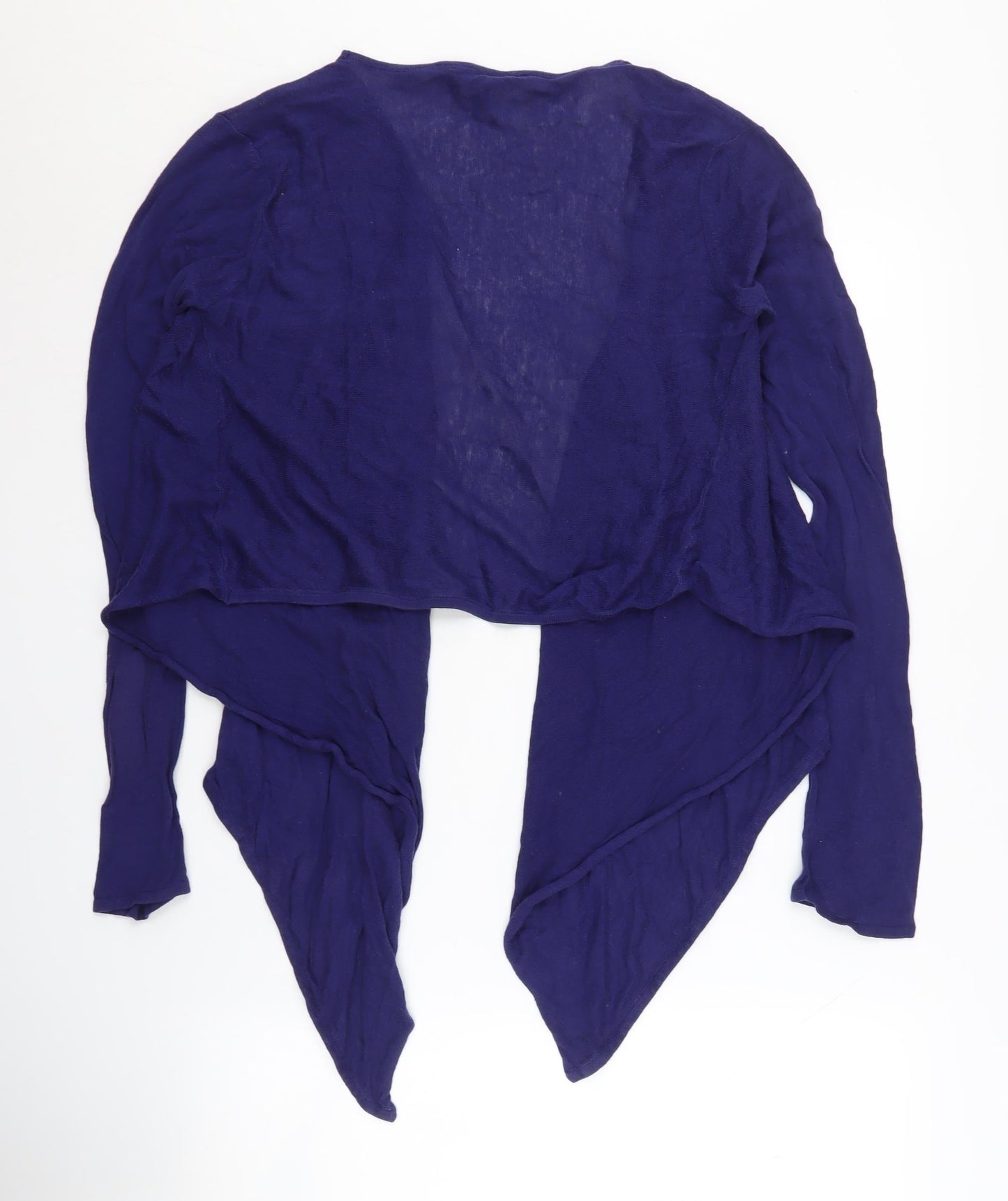 Red Herring Women's Blue Open Front Cardigan M/L