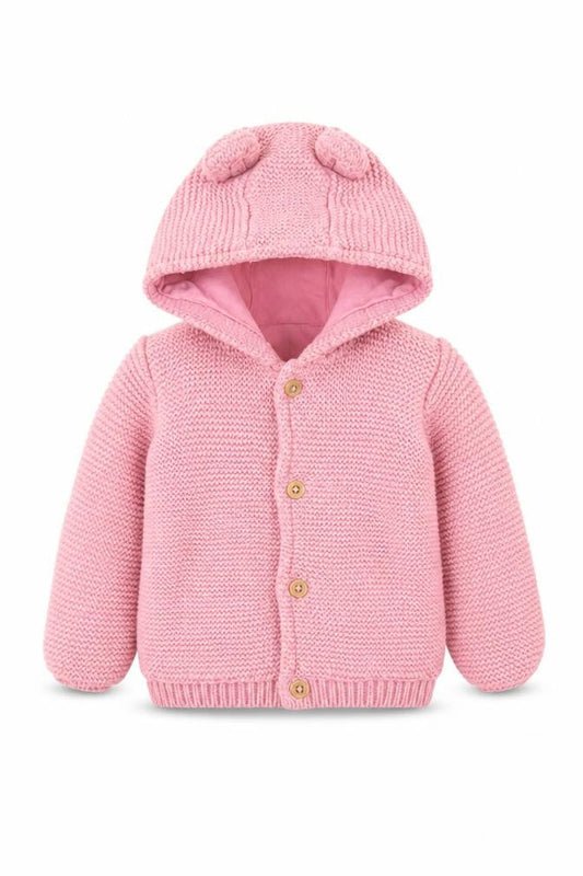 Marks & Spencer Pink Baby Jacket 12-18 Months Cotton
