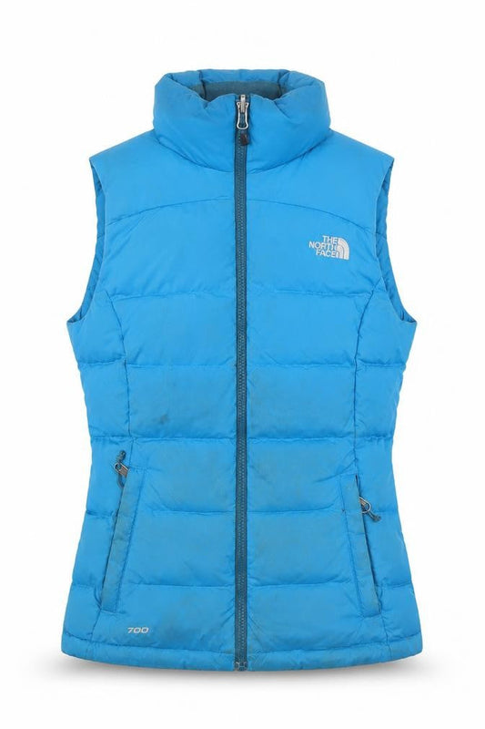 The North Face Women's Blue Puffer Waistcoat XS