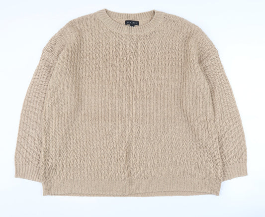 New Look Women's Beige Pullover Sweater, M, Autumn Fashion