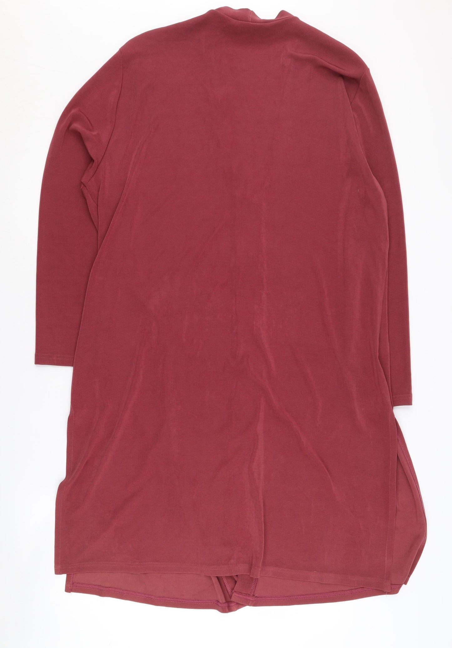Stephen Women's Red XL Cardigan Button Detail