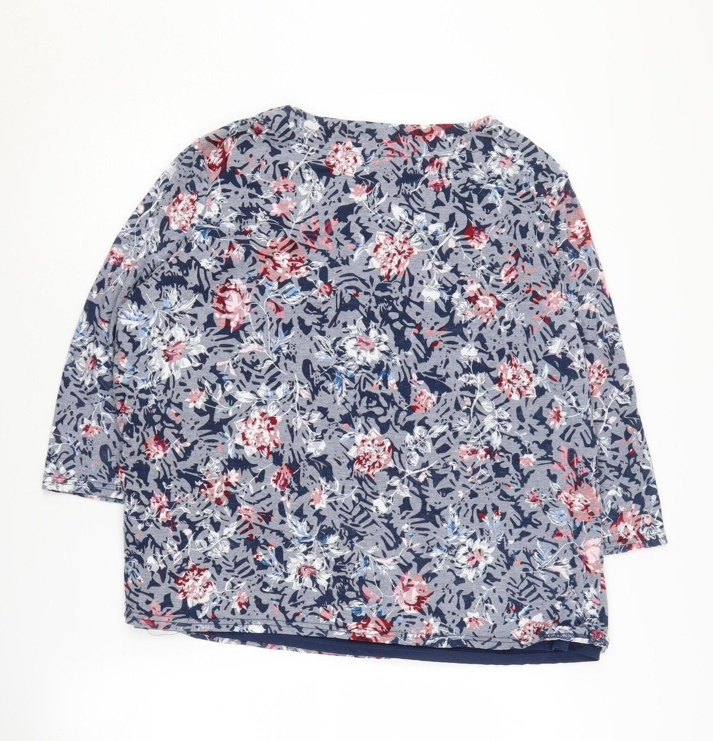 Honor Millburn Women's Floral Blouse, Size 22, Multicoloured