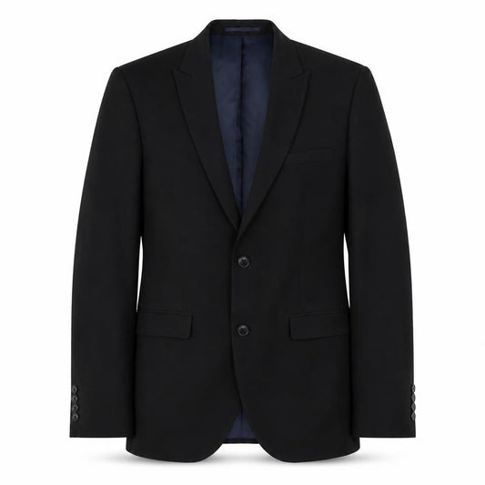 Next Men's Black Blazer, Size 36, Regular Fit