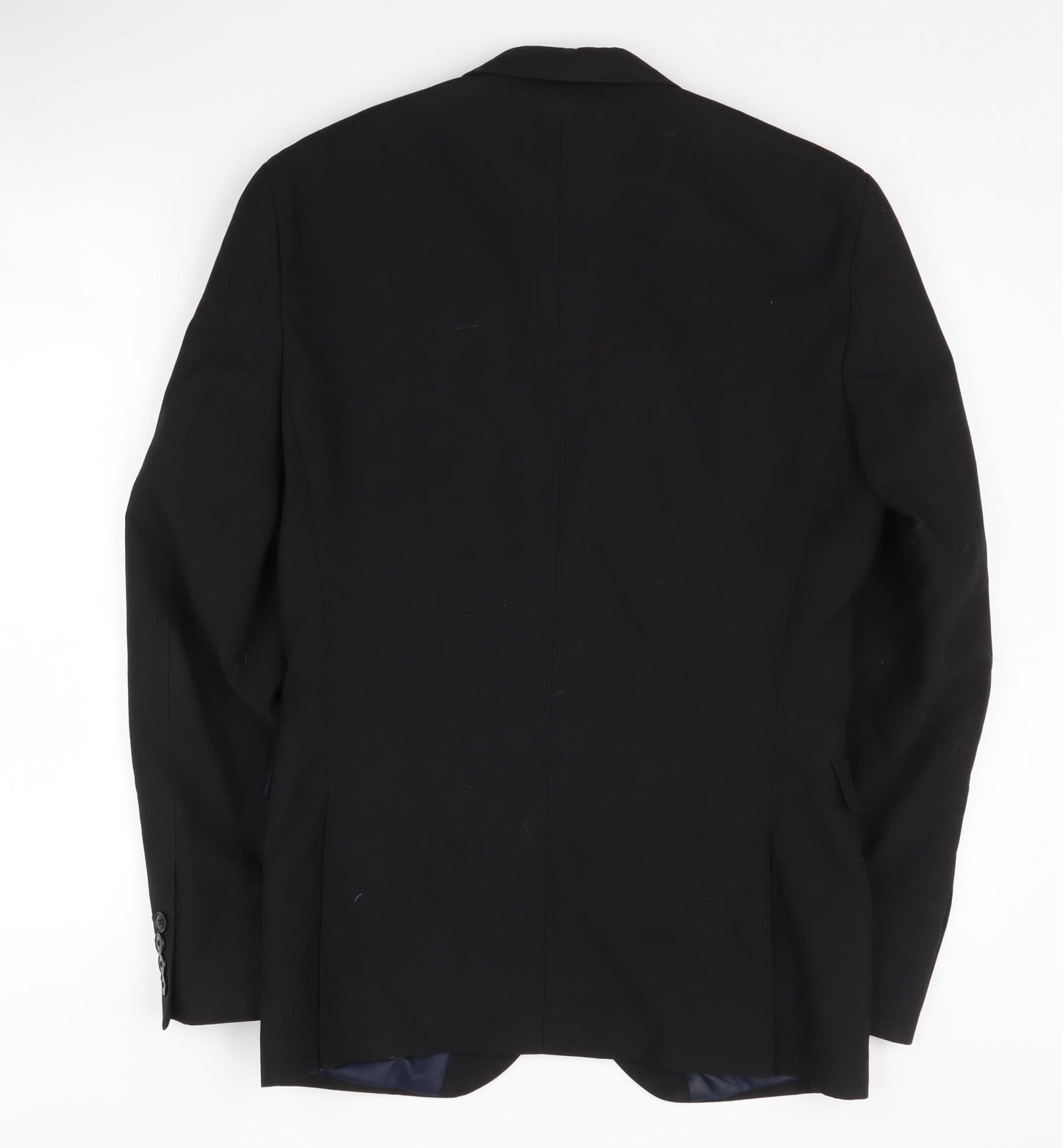 Next Men's Black Blazer, Size 36, Regular Fit