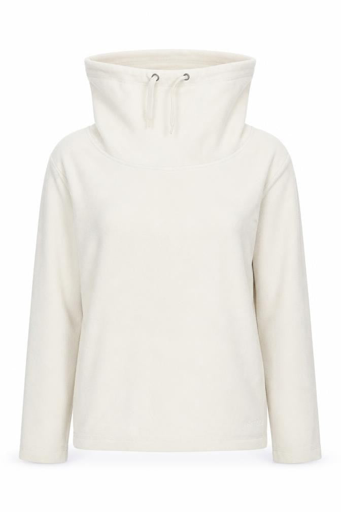 Campri Women's Ivory 8 Hoodie with Drawstring