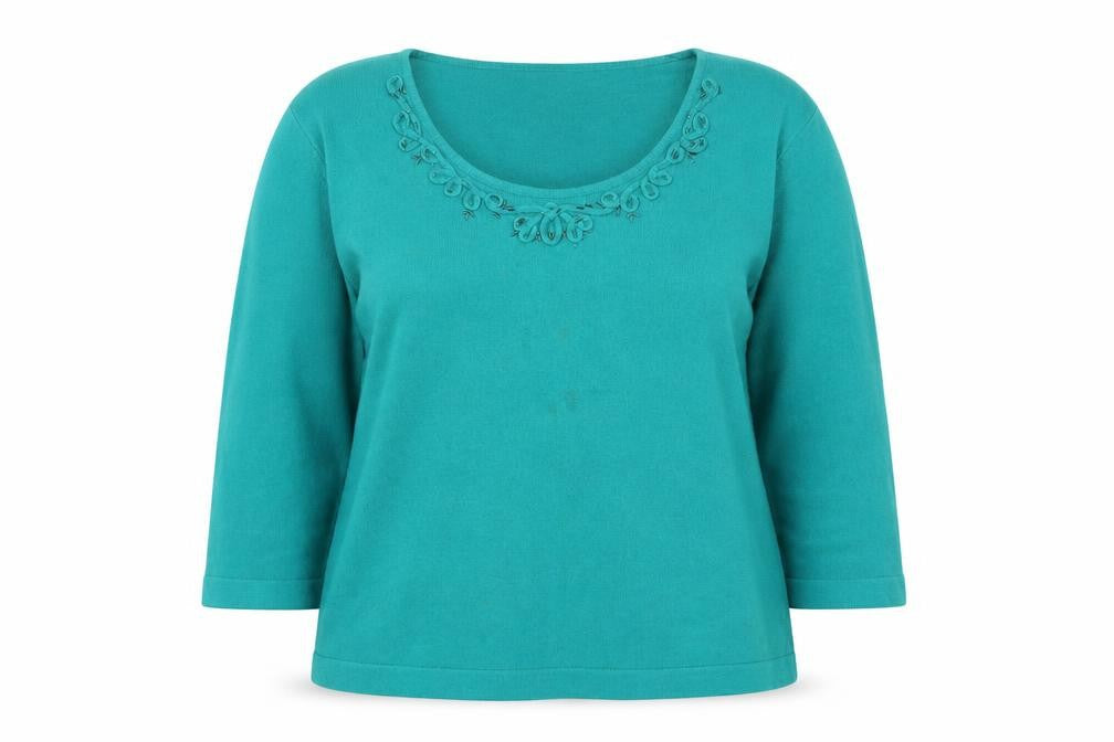 Eastex Women's Green Size 14 Pullover Jumper