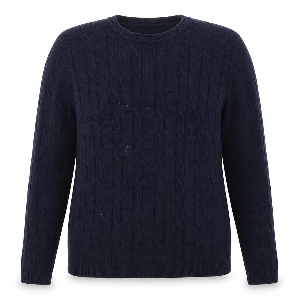Marks & Spencer Women's Blue Cable-Knit Jumper