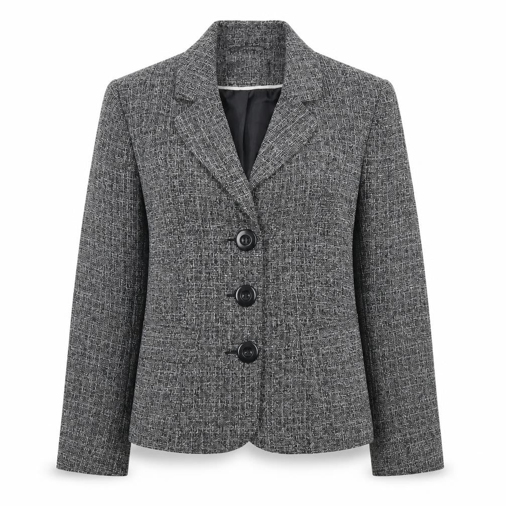 BHS Grey Blazer for Women, Size 12, Three-Button