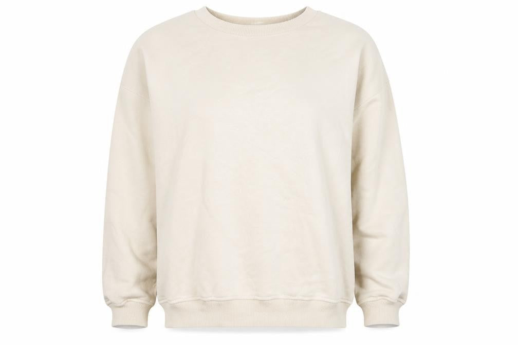 Lumiaka Women's Beige Pullover Sweatshirt Size L