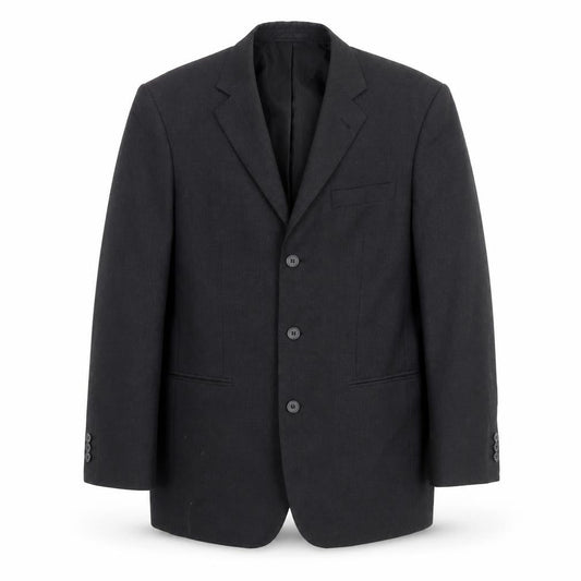 BHS Men's Grey Blazer, 40R, Single-Breasted