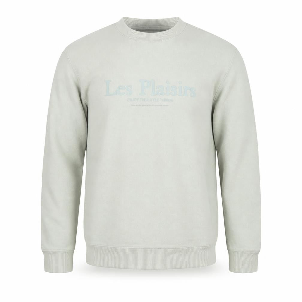 H&M Men's Green Crew Neck Pullover, Size S