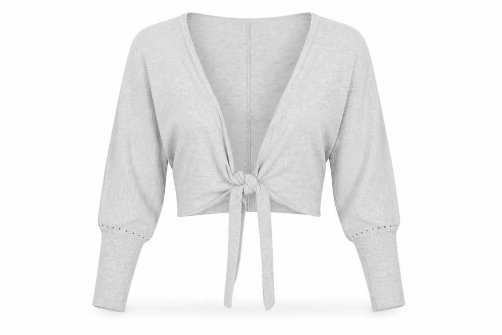 Wallis Grey Women's Cardigan Size S