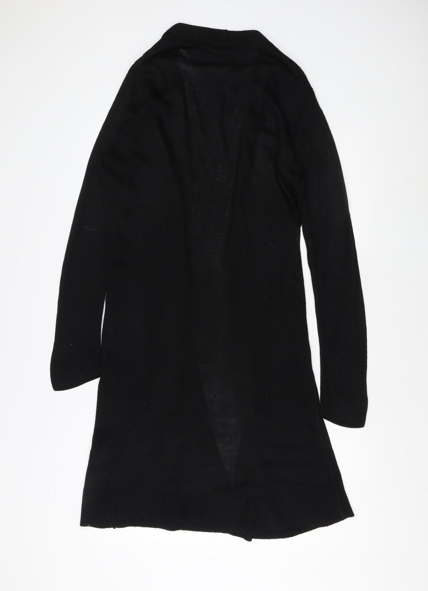 Warehouse Women's Black Open Front Cardigan Size 12