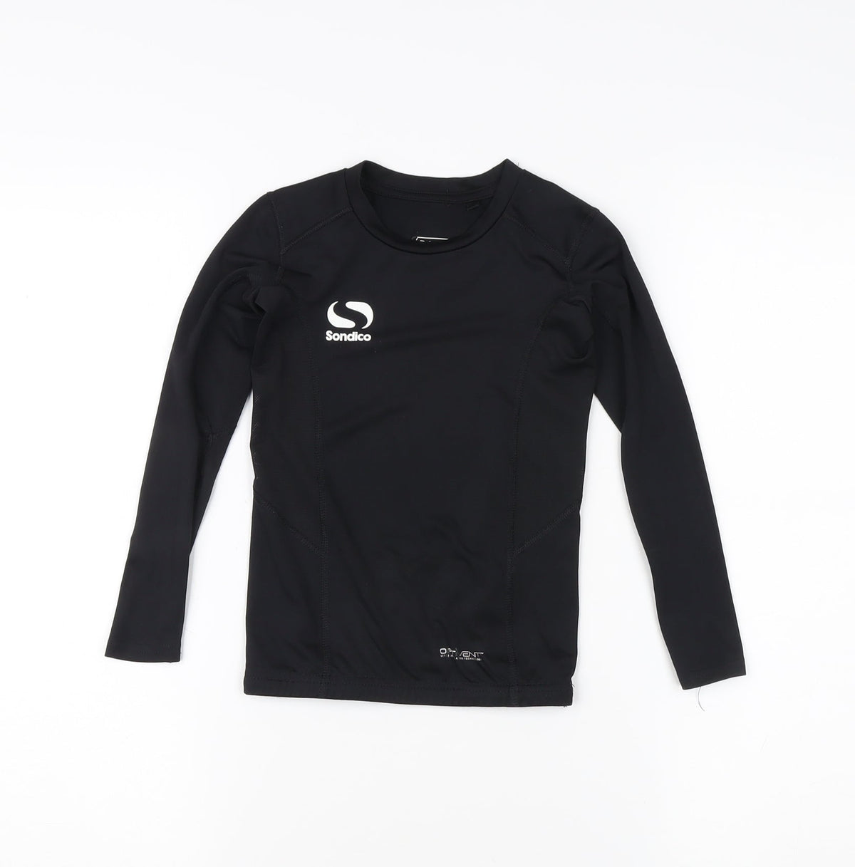 Sondico Boys Black Long Sleeve Sports Jersey Top 6 Years