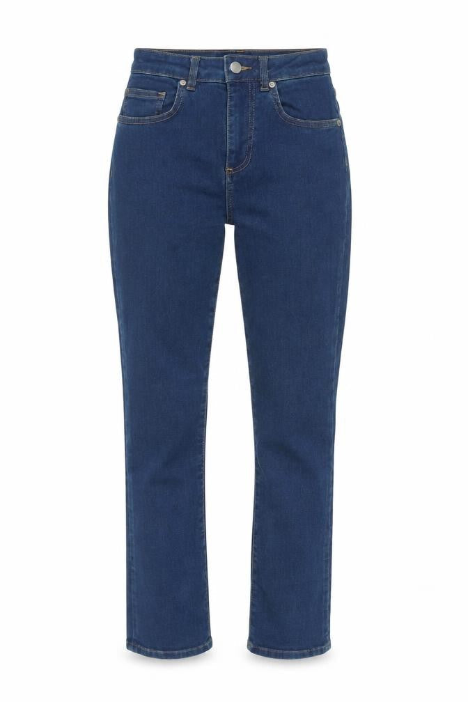 Karen Millen Women's Blue Straight Slim Jeans Size 6