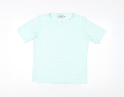 Additional front view of Honor Millburn Women's Green T-Shirt S Short Sleeve
