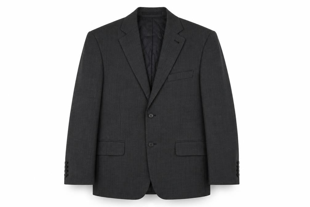 Jeff Banks Men's Grey Blazer Jacket, Size 40S Formal