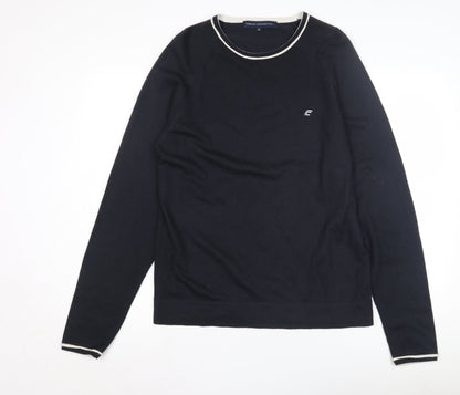 Additional front view of French Connection Men's Black XL jumper
