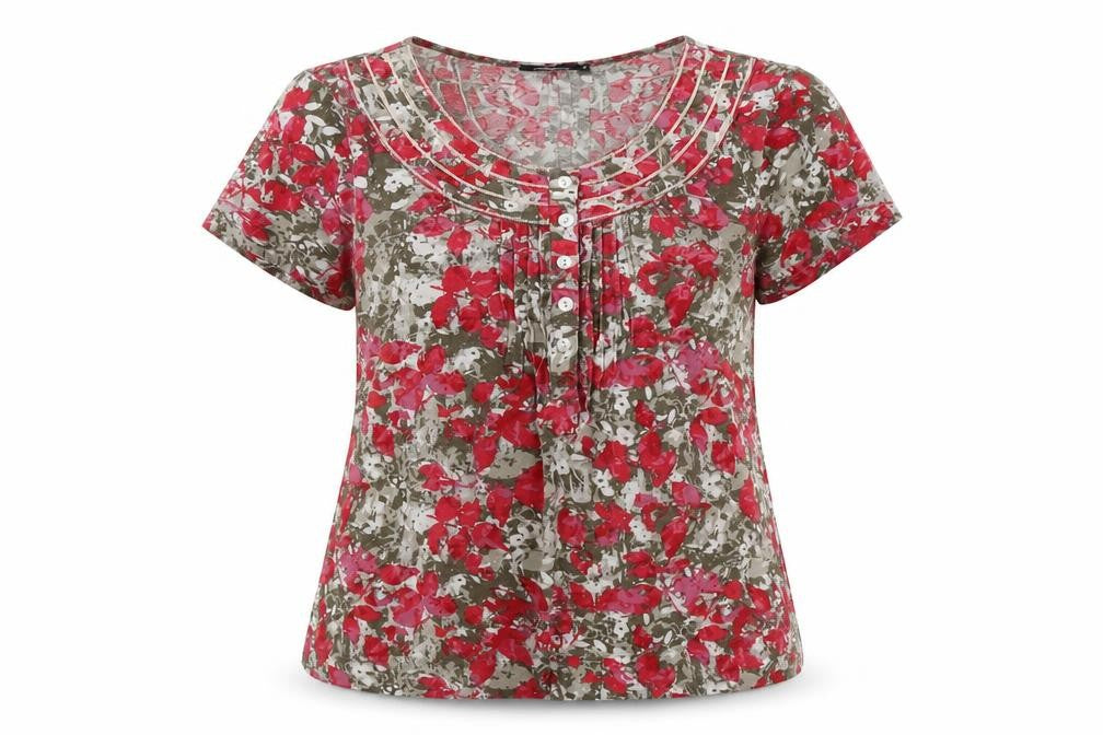 Dash Women's Multicoloured Floral Blouse Size 14