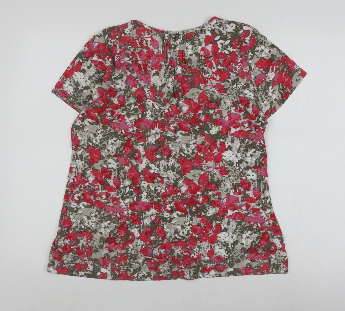Dash Women's Multicoloured Floral Blouse Size 14