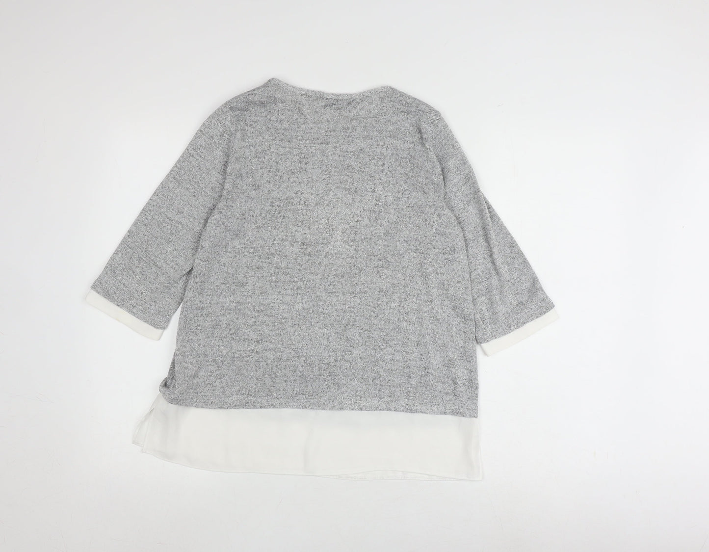 Wallis Women's Grey Tunic Jumper Size 10