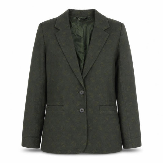 Hobbs Green Wool Blazer Women’s Slim Fit Size 6