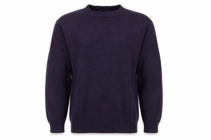 Debenhams Men's Purple Cotton Pullover, Size M
