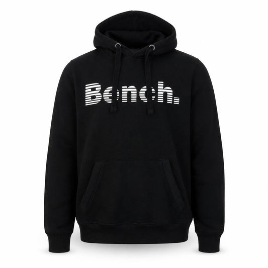 Bench Mens Black Graphic hoodie Size S