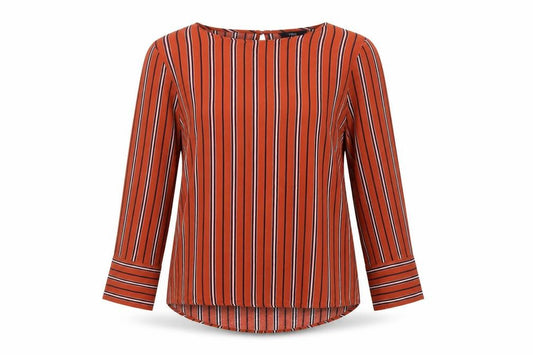 Next Women's Multicoloured Striped Blouse Size 18