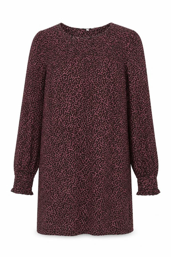 Next Women's Brown Knit Dress Long Sleeve Size 14
