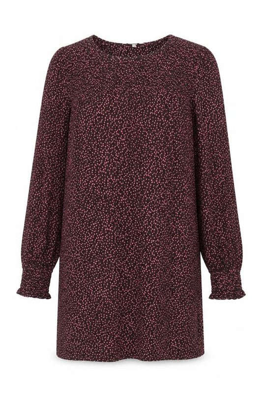 Next Women's Brown Knit Dress Long Sleeve Size 14