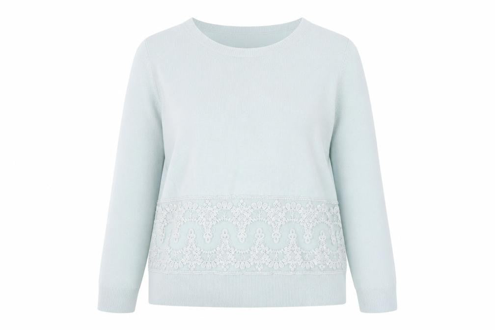 Dorothy Perkins Women's Blue Pullover Jumper Size 18