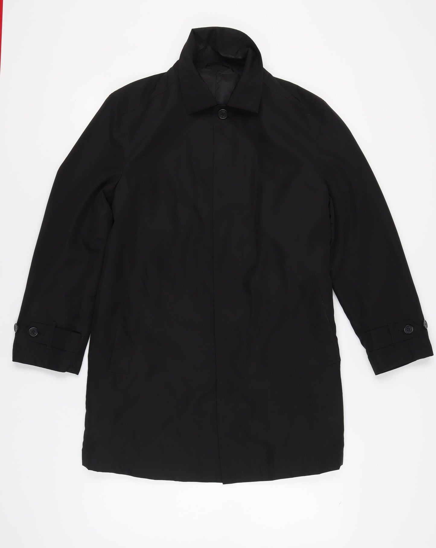 Marks and Spencer Men's Black Overcoat S