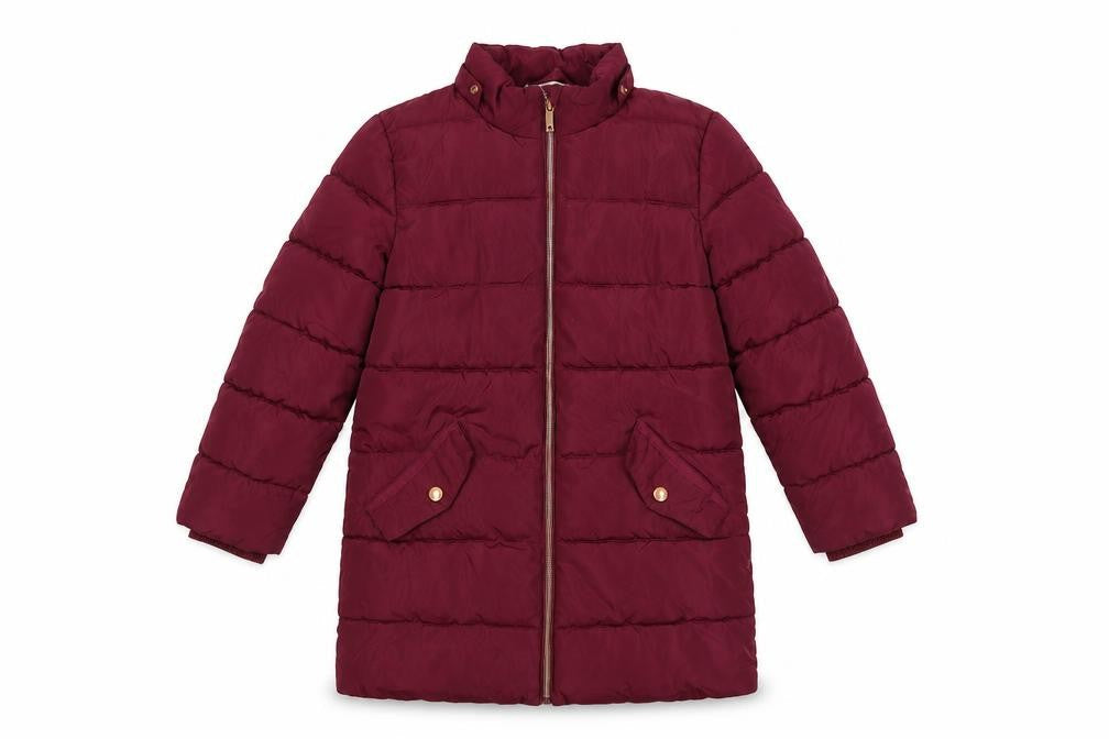 John Lewis Girls Red Puffer Jacket 9 Years