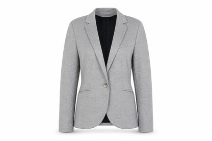 H&M Women's Grey Blazer, Size 6, Regular Fit