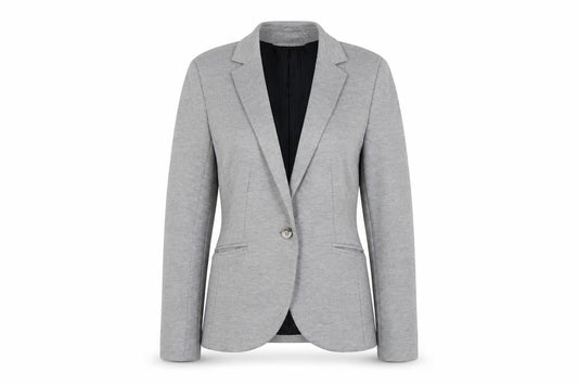 H&M Women's Grey Blazer, Size 6, Regular Fit
