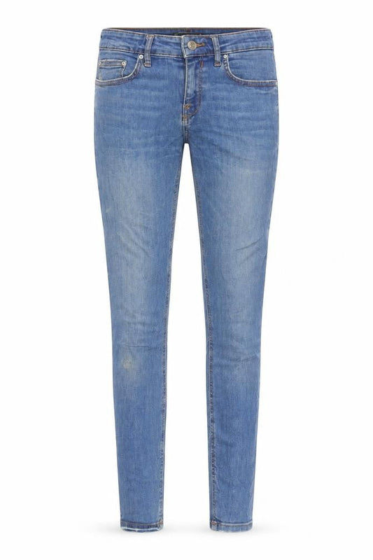 Zara Women's Blue Skinny Jeans Size 6