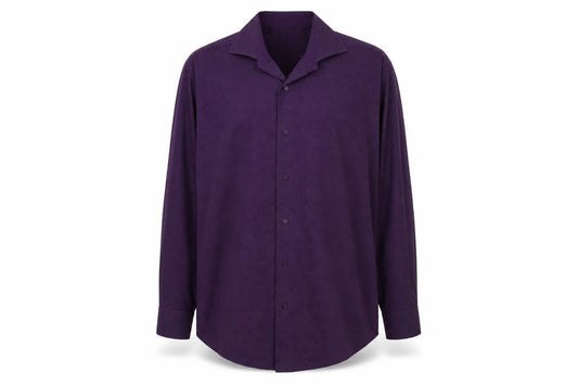Bäumler Men's Purple Geometric Long Sleeve Shirt 16