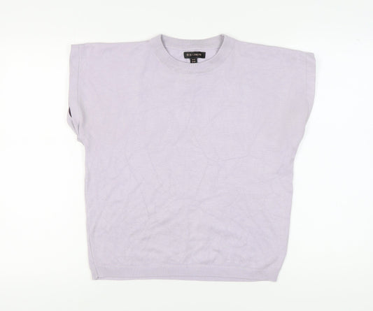 QED London Women's Purple Sleeveless Pullover Jumper