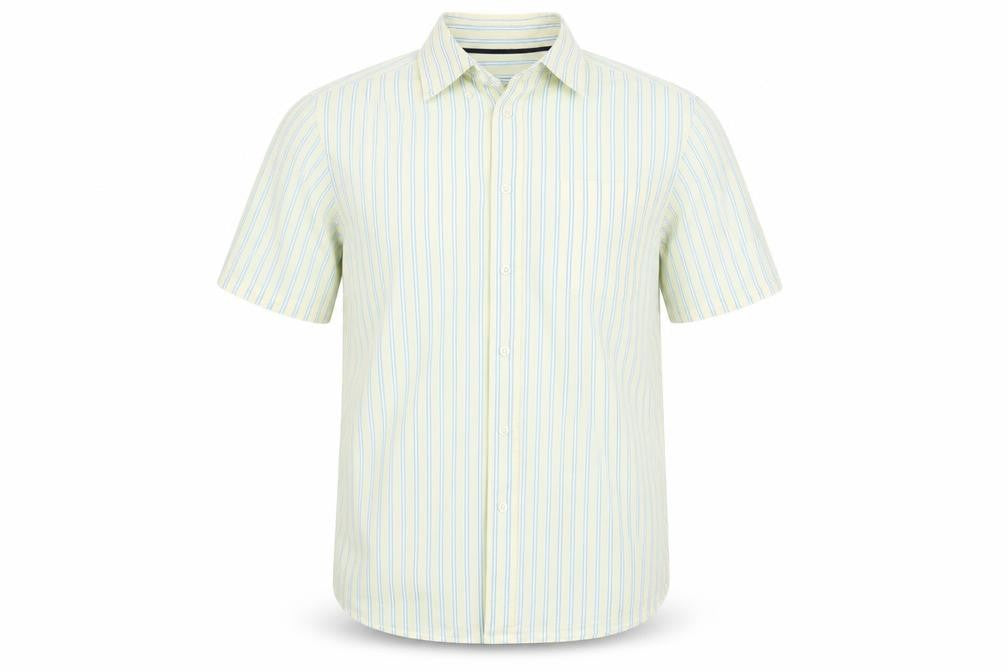 Marks & Spencer Men's Multicoloured Striped Shirt M