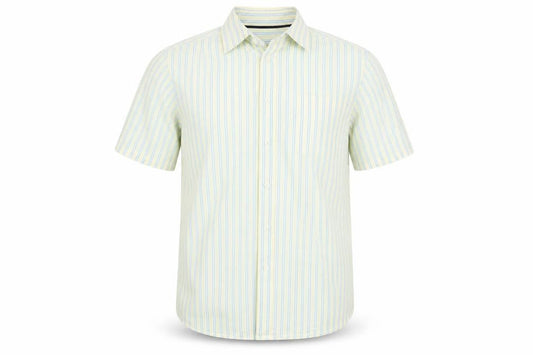 Marks & Spencer Men's Multicoloured Striped Shirt M