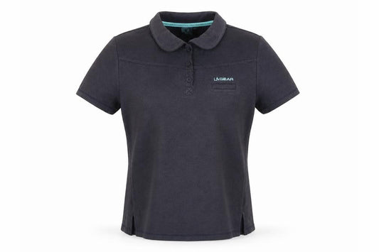 LA Gear Women's Black Polo Shirt Size 12 Casual