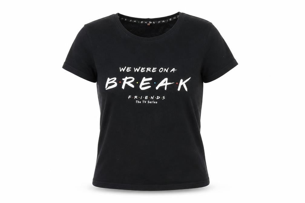 George Women's Black Friends T-Shirt Size 8