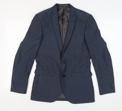 Next Men's Blue Blazer 36 Regular Jacket