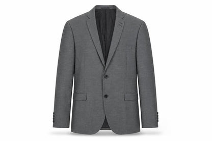 Next Men's Grey Blazer Jacket, Size 46, Regular Fit