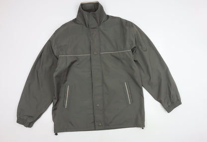 Hongxing Men's 2XL Grey Basic Jacket