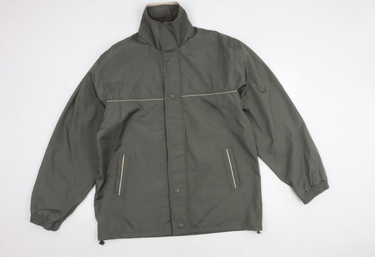 Hongxing Men's 2XL Grey Basic Jacket