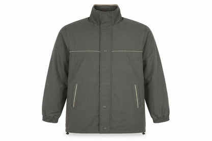 Hongxing Men's 2XL Grey Basic Jacket