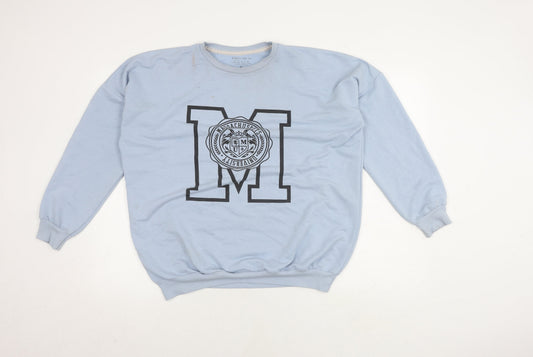 Barrels and Oil Women's Blue Sweatshirt Size S