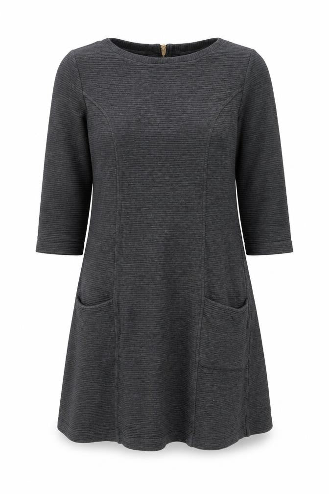 Monsoon Women's Grey Jersey Dress Size 14